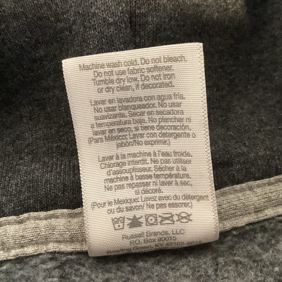 Bloomsburg University Huskies Men’s Hoodie size medium Russell Athletic - Picture 10 of 13